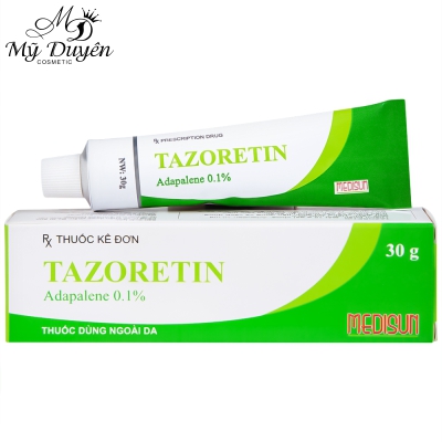  Kem trị mụn Tazoretin Adapalene 0.1% 15g