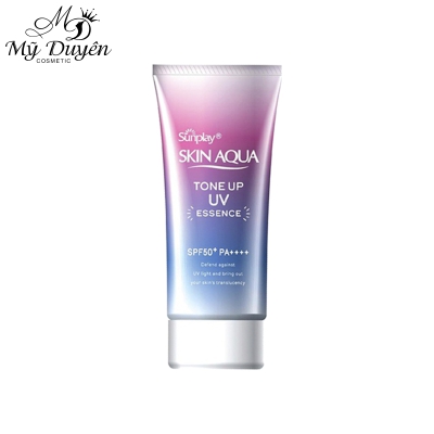 Tinh Chất Chống Nắng Sunplay Hiệu Chỉnh Sắc Da 50g (Tím) Skin Aqua Tone Up UV Essence Lavender SPF50+/PA++++