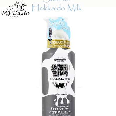 Kem dưỡng thể Hokkaido dưỡng ẩm và mịn da Made in Natrure 450ml