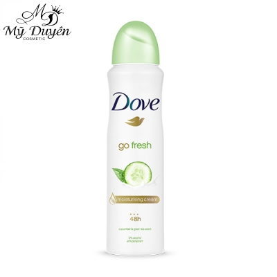 Xịt Khử Mùi Dove Go Fresh 48h Cucumber Green Tea 150ml