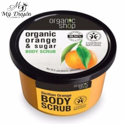 Tẩy Tế Bào Chết Body Organic Shop Orange & Sugar 250ml