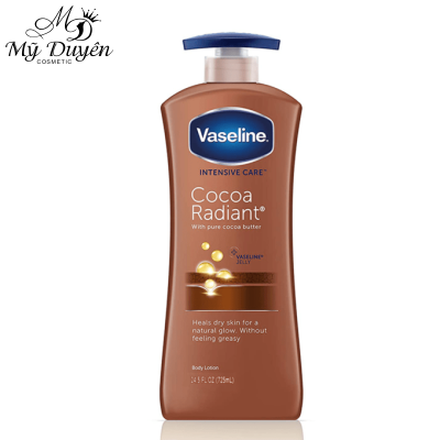 Sữa Dưỡng Thể Vaseline Intensive Care Cocoa Radiant 725ml