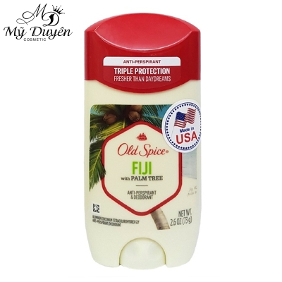 Sáp Khử Mùi Old Spice Inspired By Nature Collection Fiji With Palm Tree 85g