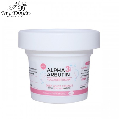 Kem Dưỡng Trắng Da Body Alpha Arbutin Collagen 3 Plus Cream 100g