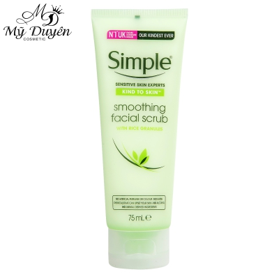 Kem Tẩy Tế Bào Chết Simple Kind To Skin Smoothing Facial Scrub 75ml