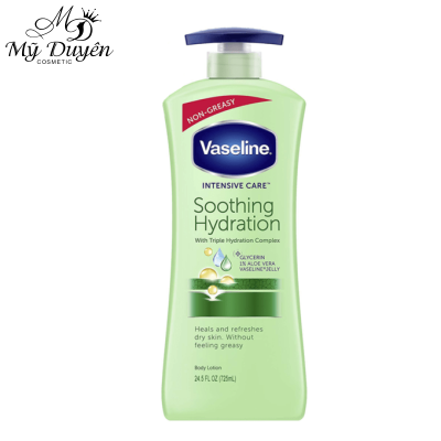 Sữa Dưỡng Thể Vaseline Intensive Care Soothing Hydration 725ml