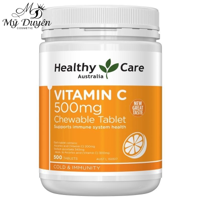 Viên Uống Bổ Sung Vitamin C Healthy Care 500mg