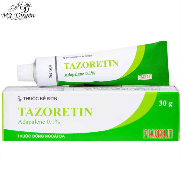  Kem trị mụn Tazoretin Adapalene 0.1% 15g