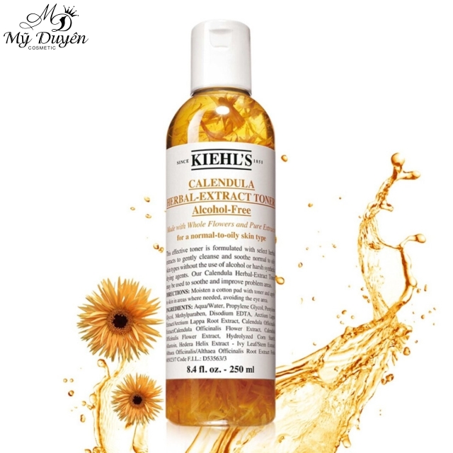  Nước Hoa Hồng Hoa Cúc Kiehl's Calendula Herbal Extract Toner Alcohol Free 75ml