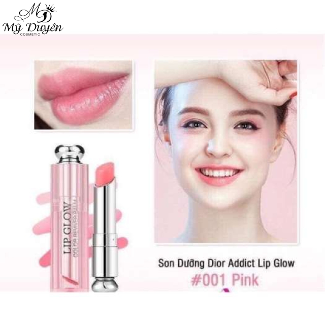 Son Dưỡng Môi Dior Ladies Addict Lip Glow Reviving Lip Balm 001 Pink