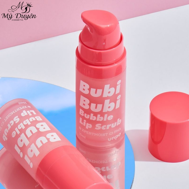  Tẩy Tế Bào Chết Môi Dạng Sủi Bọt Unpa Bubi Bubi Bubble Lip Scrub 10ml