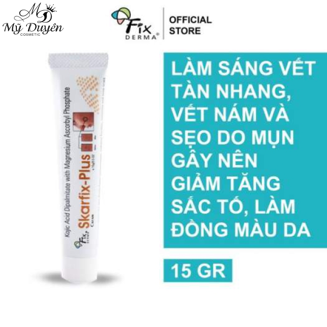 Kem Dưỡng Fixderma Làm Giảm Thâm, Nám, Tàn Nhang 15g Skarfix Plus Cream