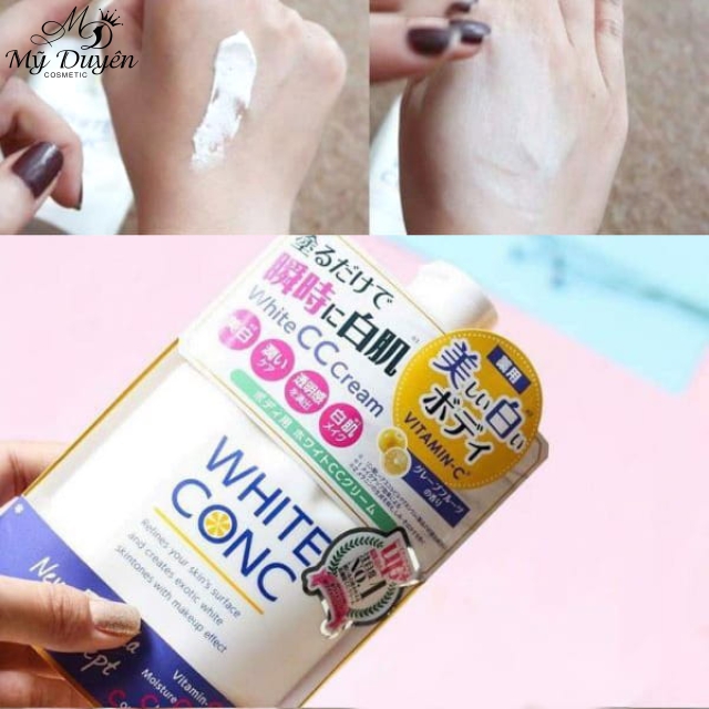 Kem Dưỡng Trắng Body White Conc White CC Cream 200g