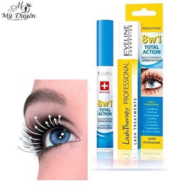 Huyết Thanh Dưỡng Dài Mi Eveline 8 In 1 Total Action Concentrated Eyelash Serum 10ml