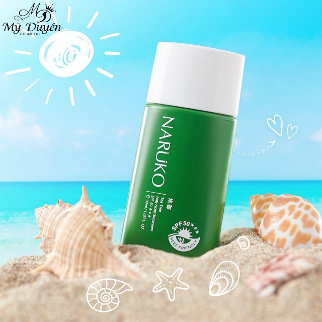 Kem Chống Nắng Naruko Tea Tree Anti-Acne Sunscreen 30ml