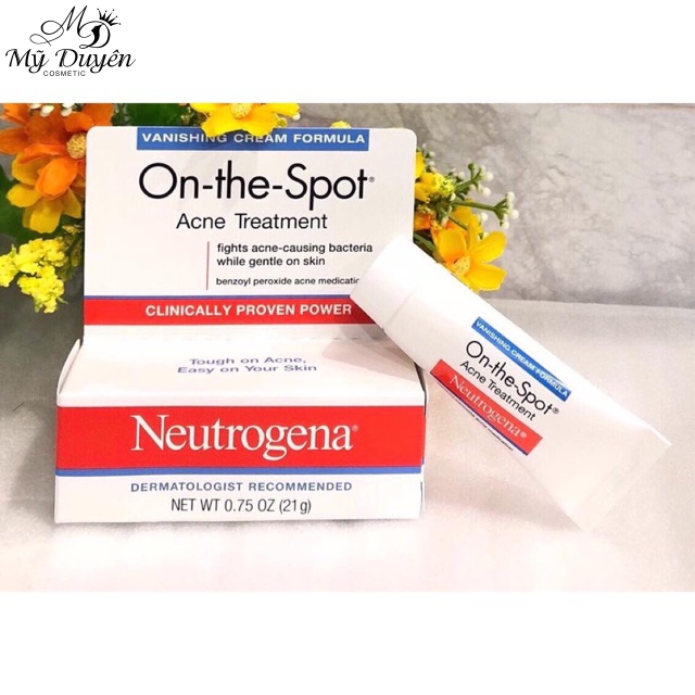 Kem Chấm Mụn Neutrogena On Spot Acne Treatment 21gr