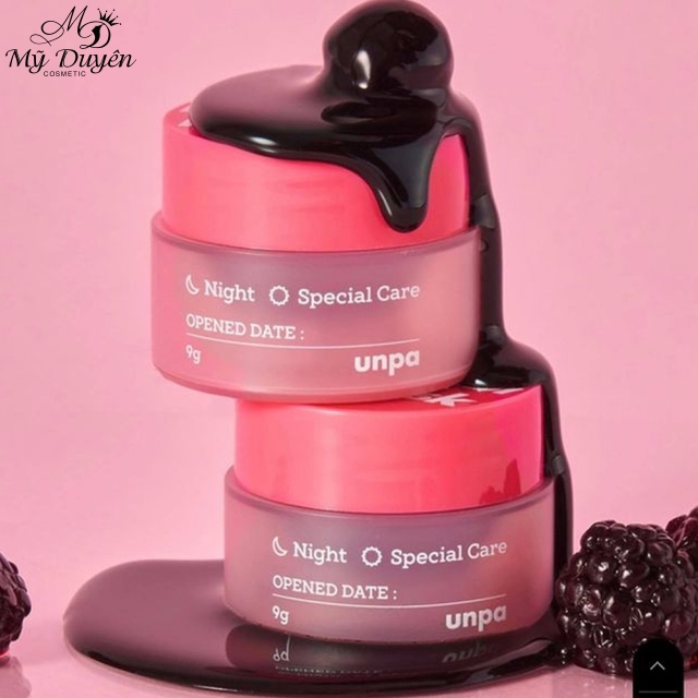 Mặt Nạ Ngủ Môi Dưỡng Ẩm, Chống Lão Hóa Unpa Bubi Bubi Lip Mask 9g