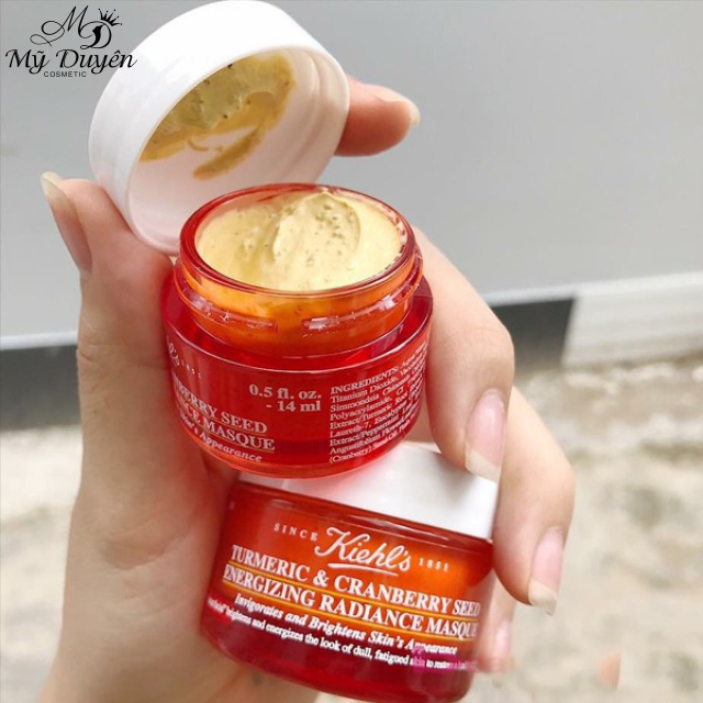 Mặt Nạ Kiehl's Turmeric & Cranberry Seed Energizing Radiance Masque 14ml