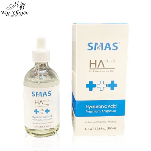 Serum Cấp Nước Sáng Da SMAS HA Plus Hyaluronic Acid 100ml