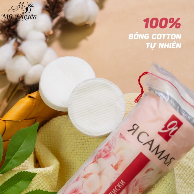 Bông Tẩy Trang Ya Samaya Cotton Pads 120 Miếng