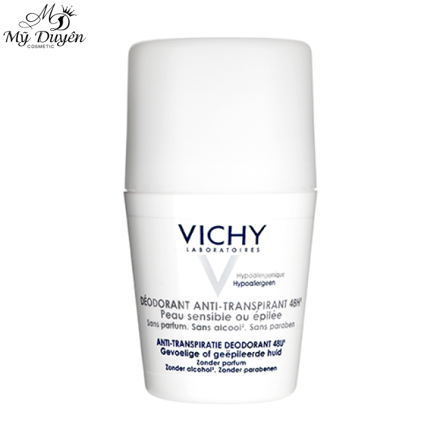 Lăn Khử Mùi Vichy Anti – Transpirant 48h Sensitive Skin 50ml