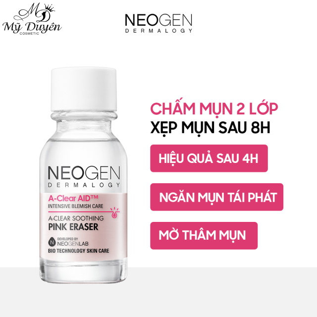 Dung Dịch Chấm Mụn Neogen A-Clear Soothing Pink Eraser 15ml