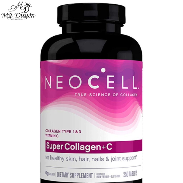 Viên Uống Đẹp Da, Tóc & Móng Neocell Super Collagen + C With Biotin 360 Viên