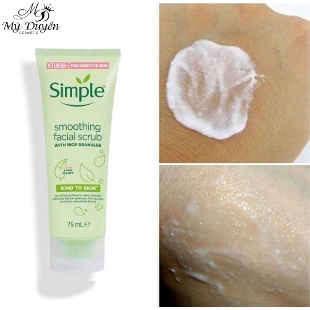 Kem Tẩy Tế Bào Chết Simple Kind To Skin Smoothing Facial Scrub 75ml