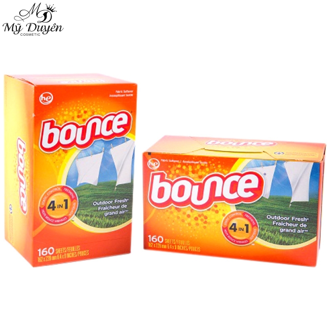 Giấy Thơm Quần Áo Bounce 4 In 1 80 Tờ Của Mỹ
