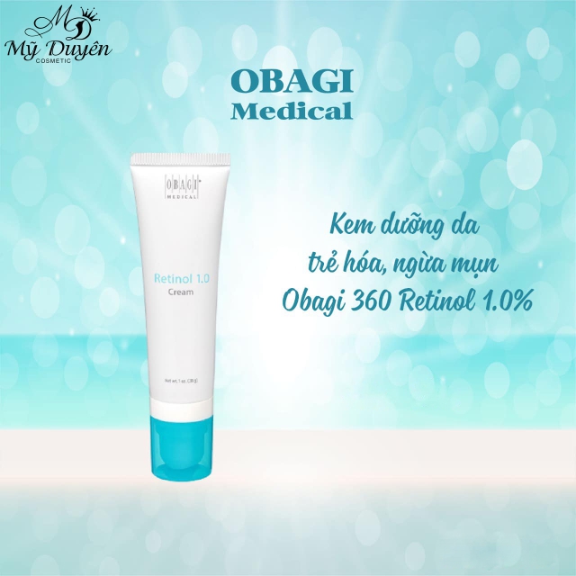 Kem Dưỡng Trẻ Hóa Da Và Ngừa Mụn Obagi Medical Retinol 1.0% Cream 28g