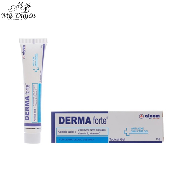 Gel Trị Mụn, Mờ Thâm Alcom Derma Forte Anti Acne Skin Care Gel 15g