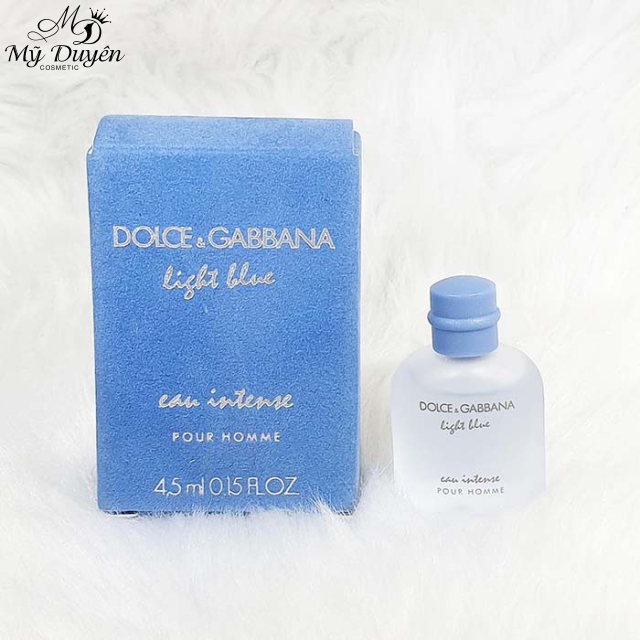 Nước Hoa Dolce & Gabbana Light Blue Eau Intense Pour Homme EDP 4.5ml