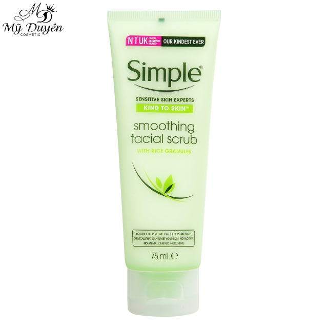 Kem Tẩy Tế Bào Chết Simple Kind To Skin Smoothing Facial Scrub 75ml