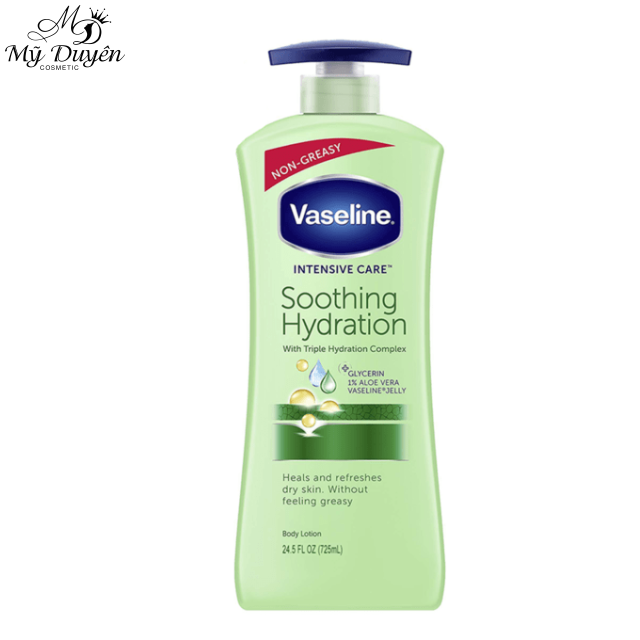 Sữa Dưỡng Thể Vaseline Intensive Care Soothing Hydration 725ml