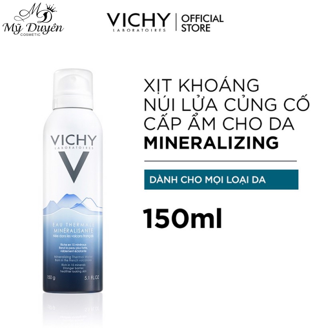 Xịt Khoáng Vichy Eau Thermale Mineralisante 150ml